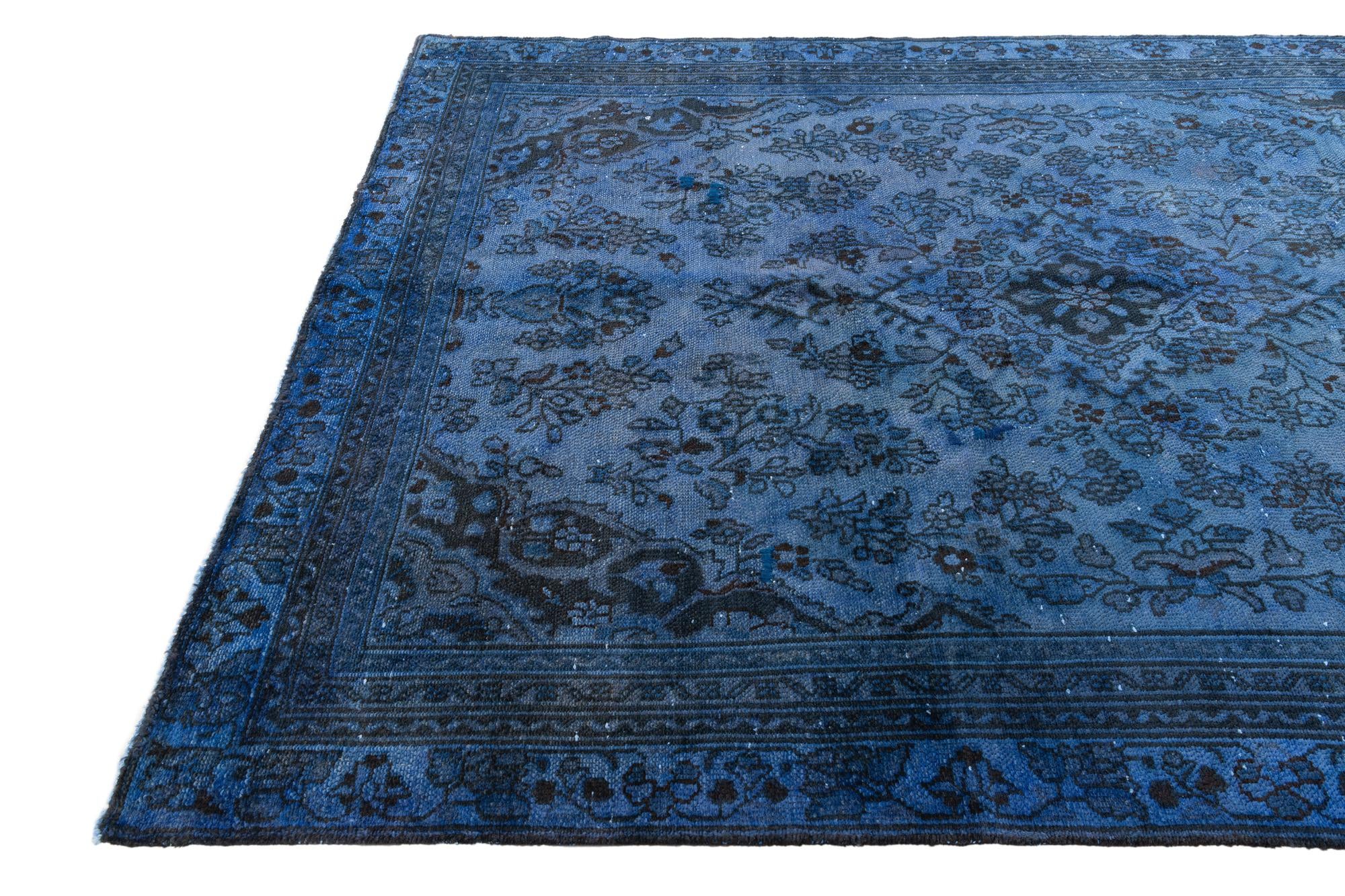 6' x 9' Hand Knotted Ultra Vintage Persian Wool Rug