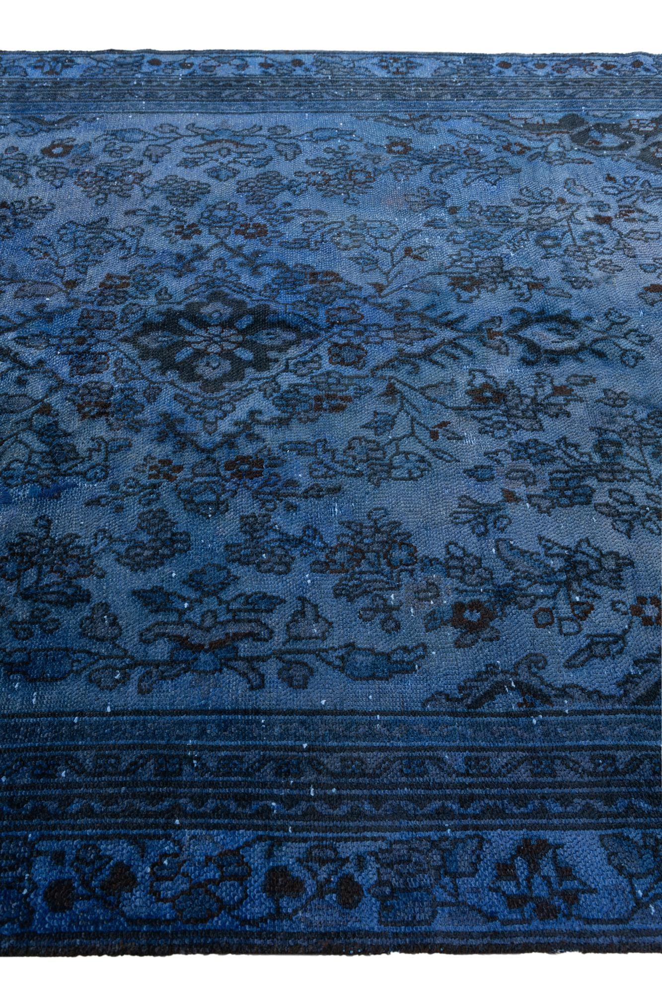 6' x 9' Hand Knotted Ultra Vintage Persian Wool Rug