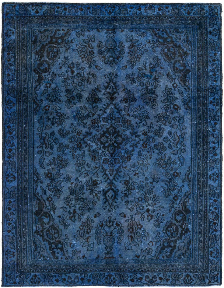 Detail image of 6' x 9' Hand Knotted Ultra Vintage Persian Wool Rug