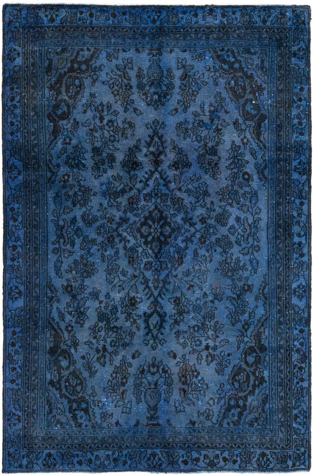 Detail image of 6' x 9' Hand Knotted Ultra Vintage Persian Wool Rug