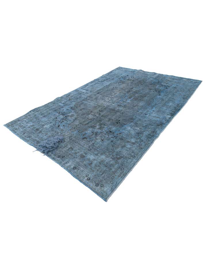 6' 4 x 9' 5 Hand Knotted Ultra Vintage Persian Wool Rug