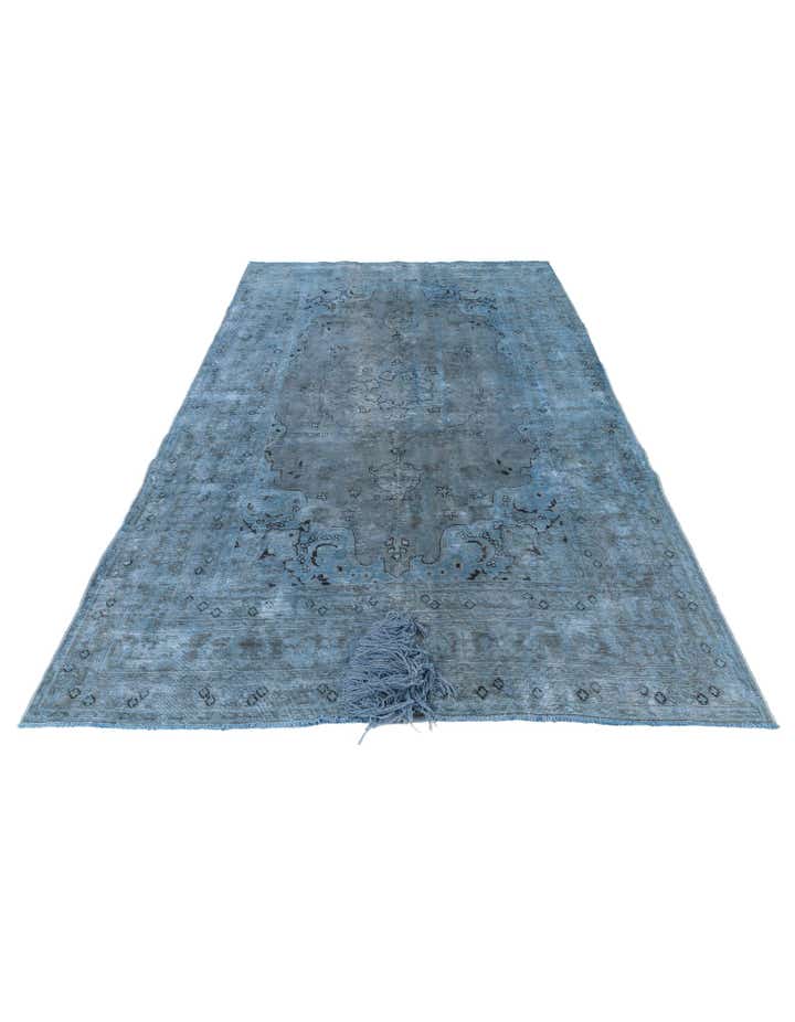 6' 4 x 9' 5 Hand Knotted Ultra Vintage Persian Wool Rug