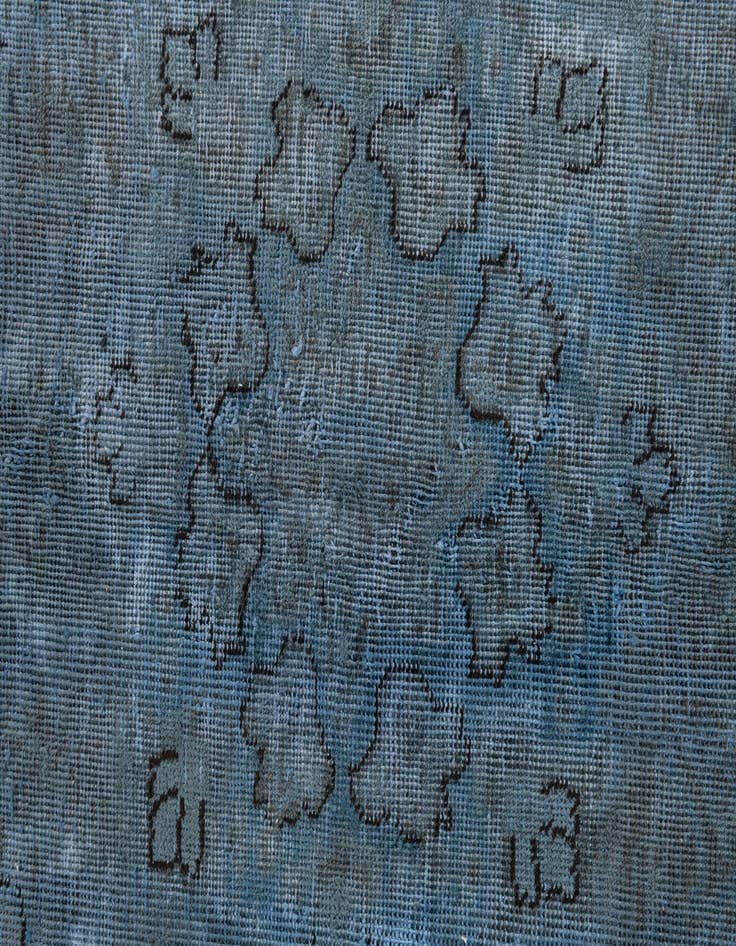 Detail image of 6' 4 x 9' 5  Hand Knotted Ultra Vintage Persian Wool Rug