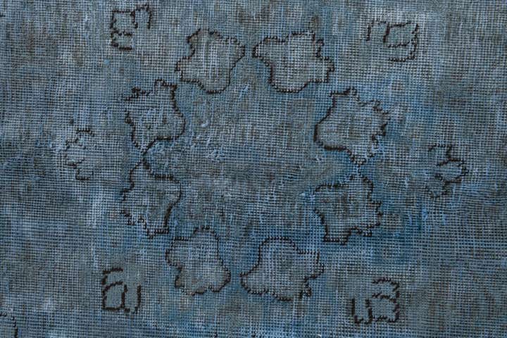 6' 4 x 9' 5 Hand Knotted Ultra Vintage Persian Wool Rug