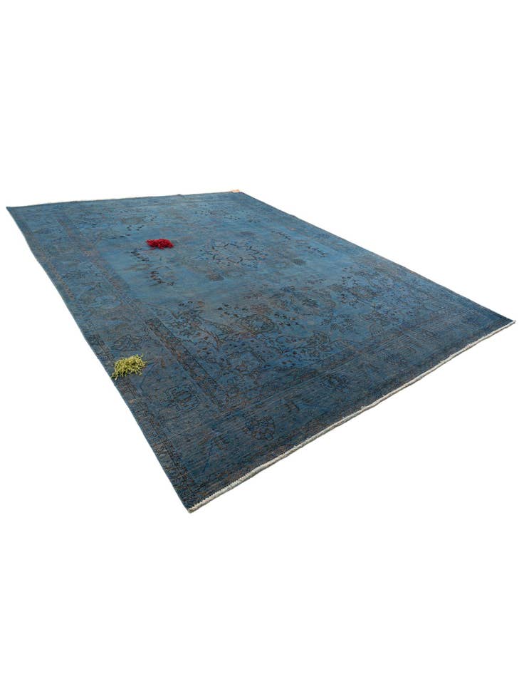 Detail image of 9' 5 x 12' 8 Hand Knotted Ultra Vintage Persian Wool Rug