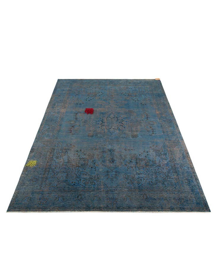 Detail image of 9' 5 x 12' 8 Hand Knotted Ultra Vintage Persian Wool Rug