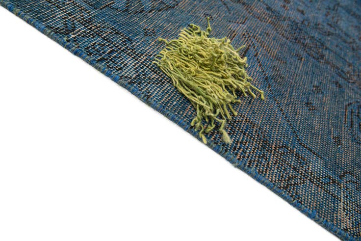 Detail image of 9' 5 x 12' 8 Hand Knotted Ultra Vintage Persian Wool Rug