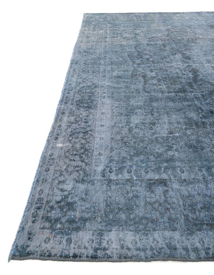 Detail image of 9' 8 x 13' 2  Hand Knotted Ultra Vintage Persian Wool Rug