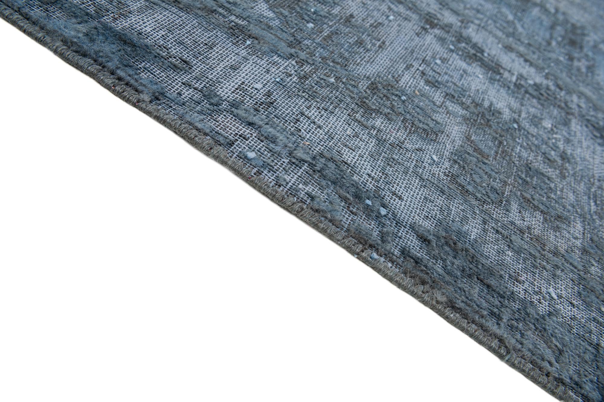 9' 8 x 13' 2 Hand Knotted Ultra Vintage Persian Wool Rug