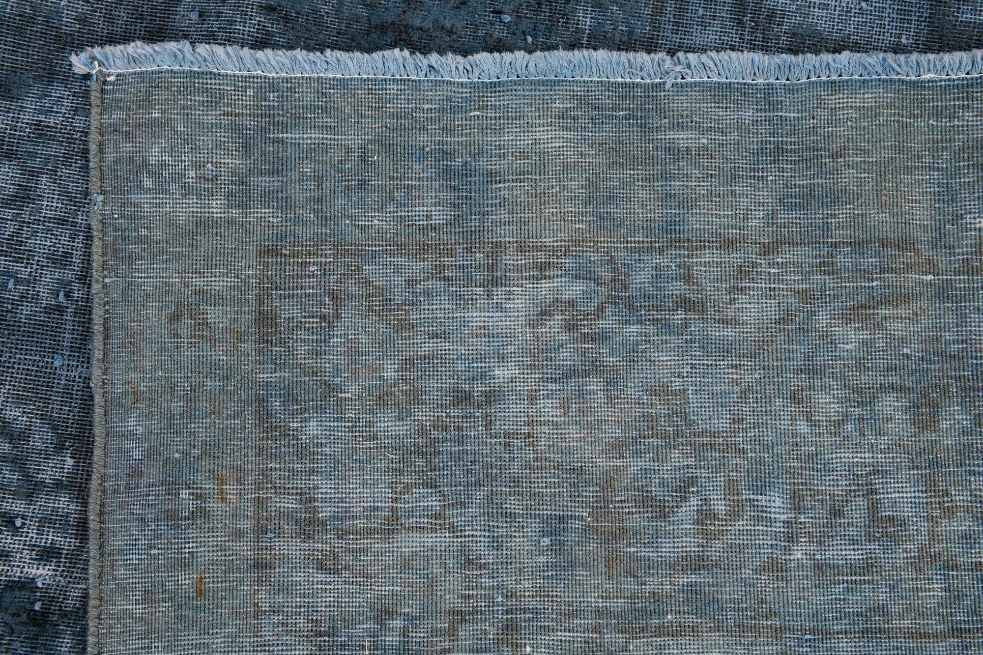 9' 8 x 13' 2 Hand Knotted Ultra Vintage Persian Wool Rug