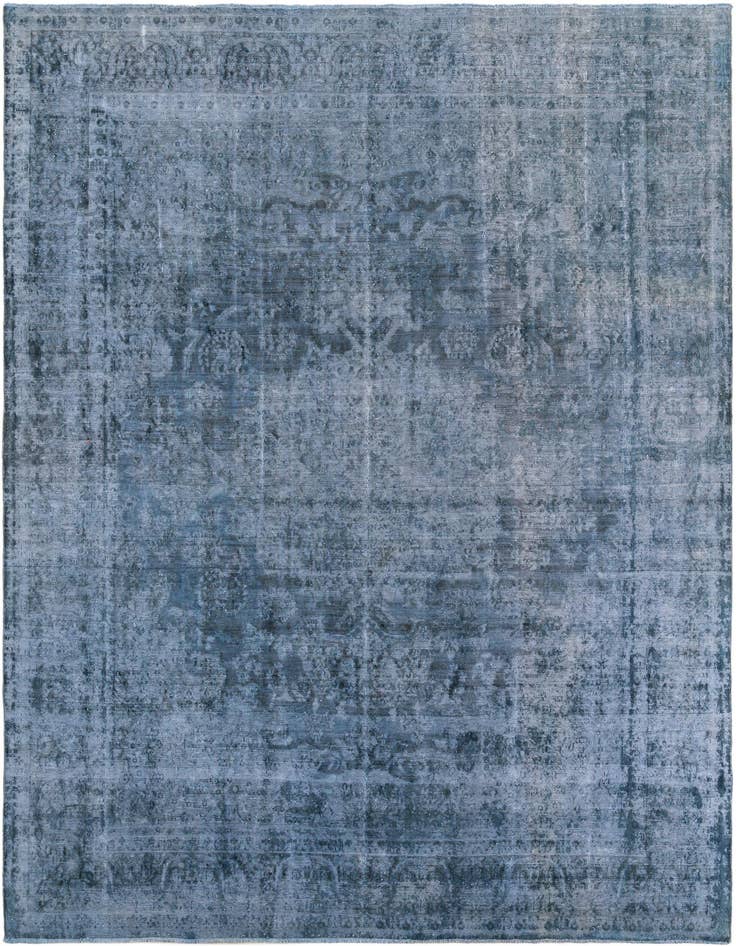 Detail image of 9' 8 x 13' 2 Hand Knotted Ultra Vintage Persian Wool Rug