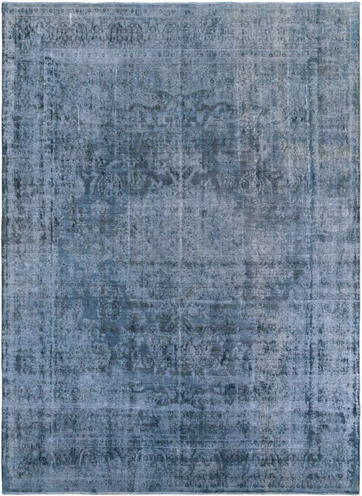 9' 8 x 13' 2 Hand Knotted Ultra Vintage Persian Wool Rug