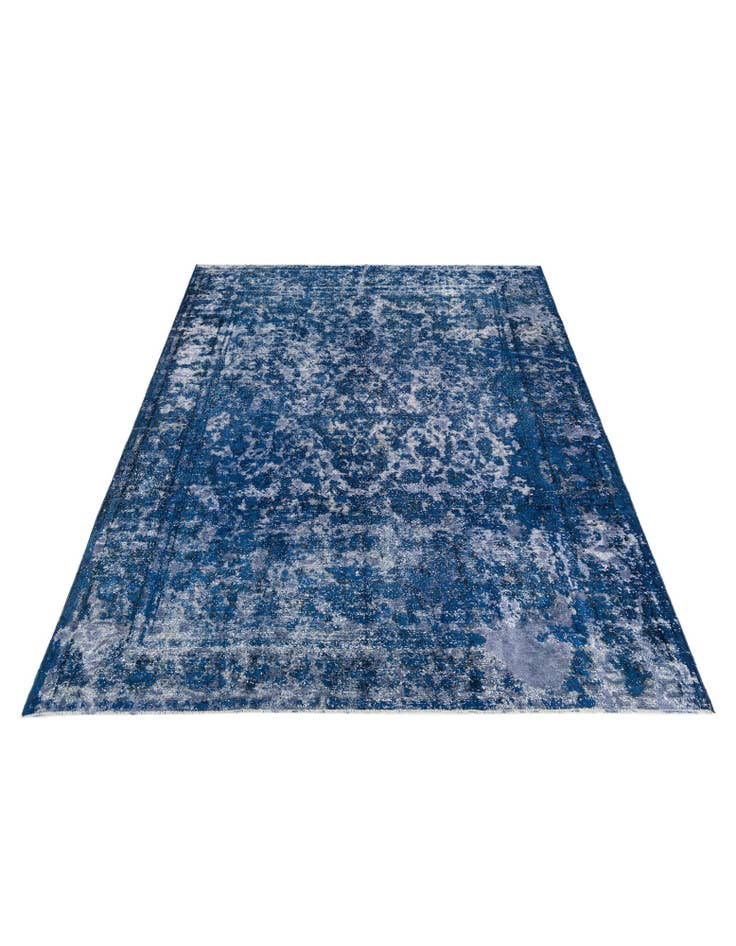 Detail image of 7' 3 x 9' 9  Hand Knotted Ultra Vintage Persian Wool Rug