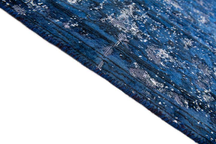 7' 3 x 9' 9 Hand Knotted Ultra Vintage Persian Wool Rug