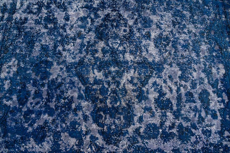 Detail image of 7' 3 x 9' 9 Hand Knotted Ultra Vintage Persian Wool Rug