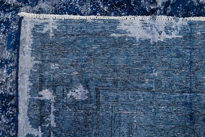 7' 3 x 9' 9 Hand Knotted Ultra Vintage Persian Wool Rug