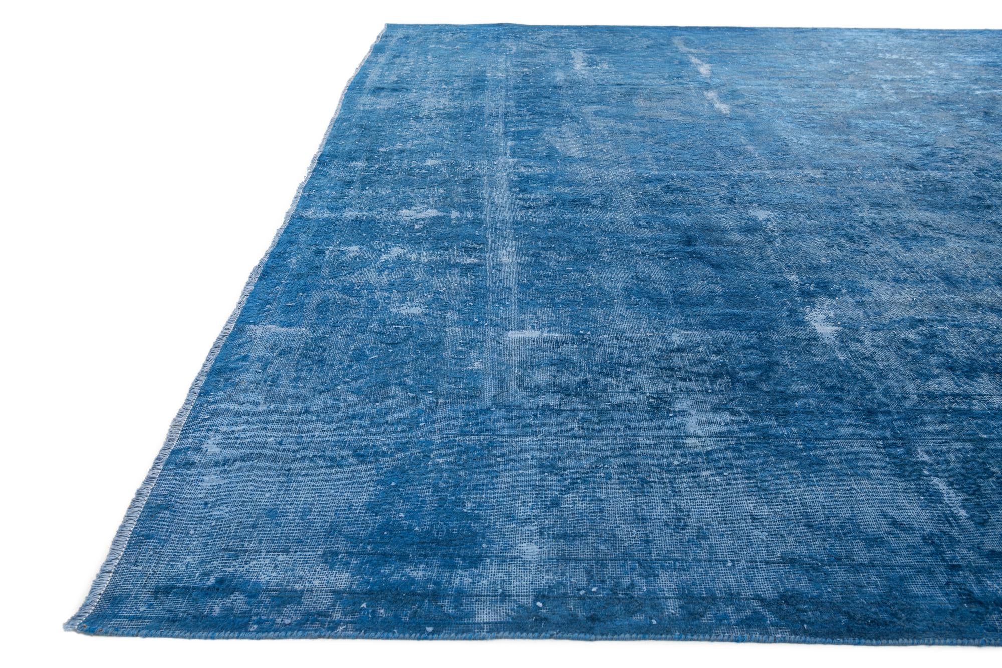 9' 9 x 12' 9 Hand Knotted Ultra Vintage Persian Wool Rug