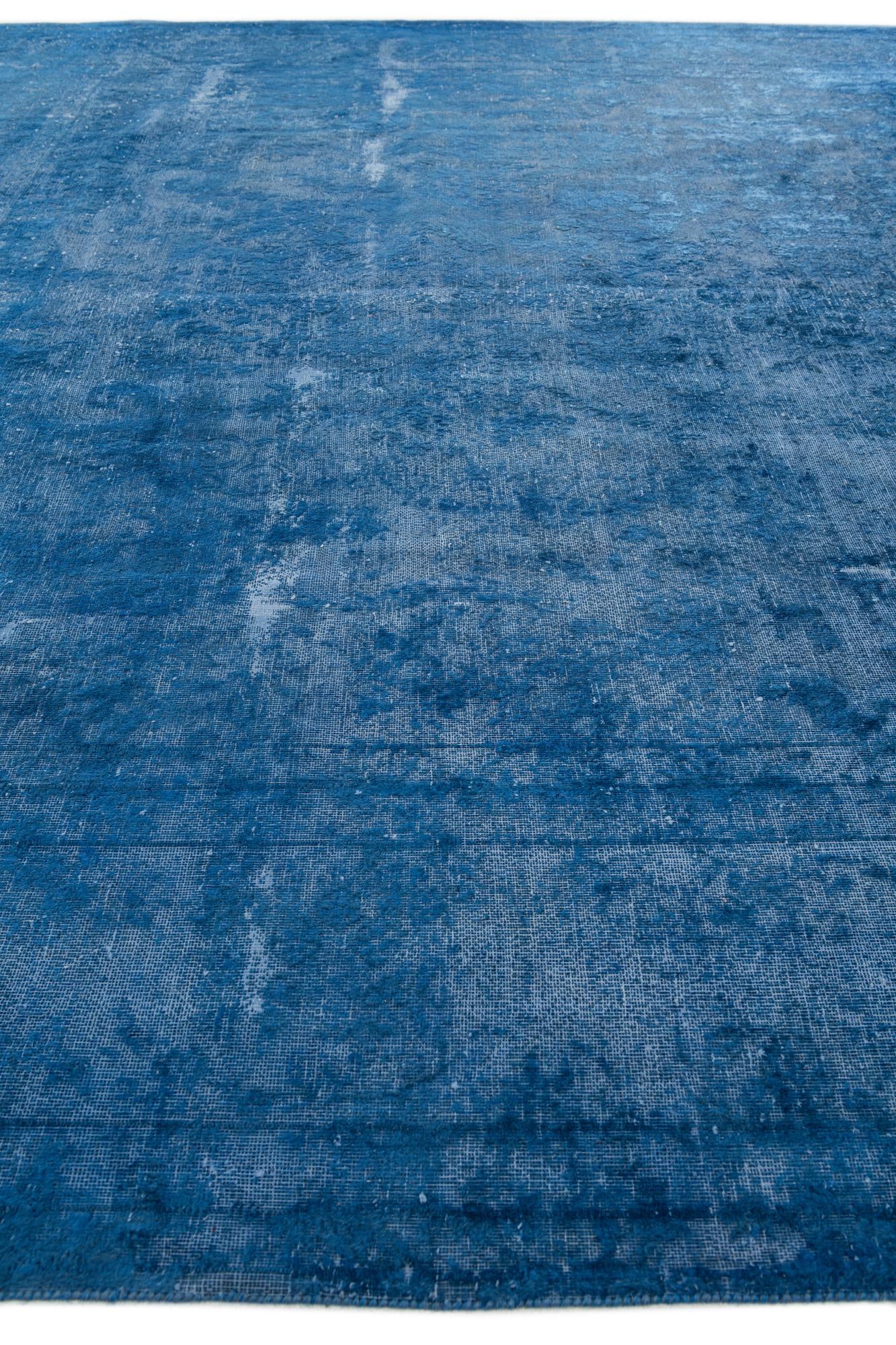 9' 9 x 12' 9 Hand Knotted Ultra Vintage Persian Wool Rug