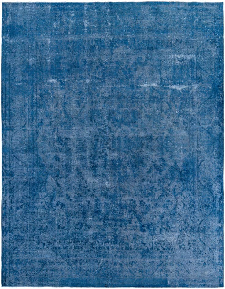 Detail image of 9' 9 x 12' 9 Hand Knotted Ultra Vintage Persian Wool Rug