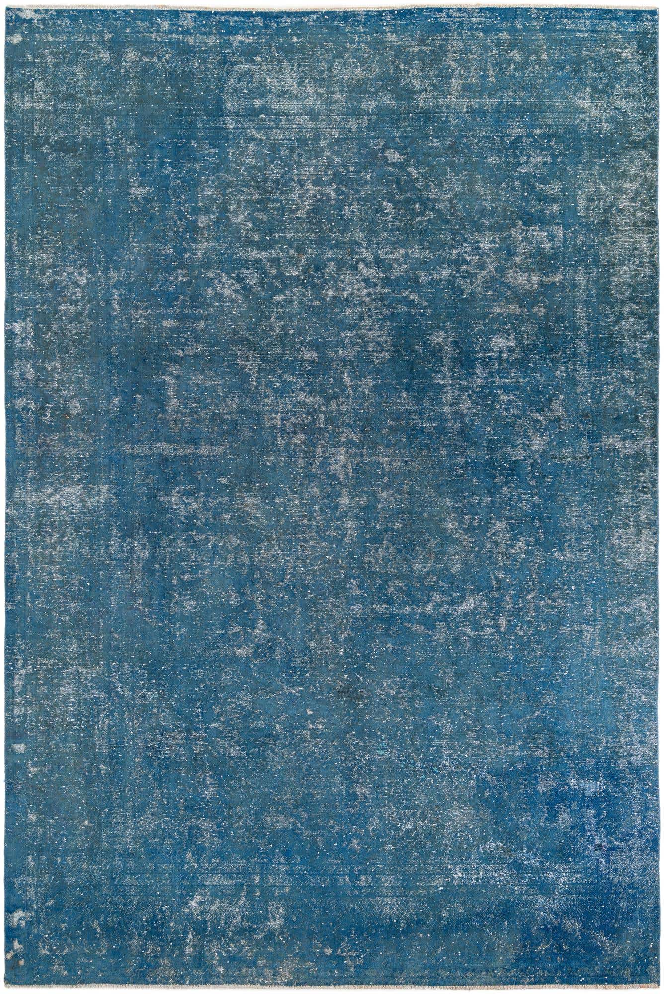 8' 8 x 13' 1 Hand Knotted Ultra Vintage Persian Wool Rug