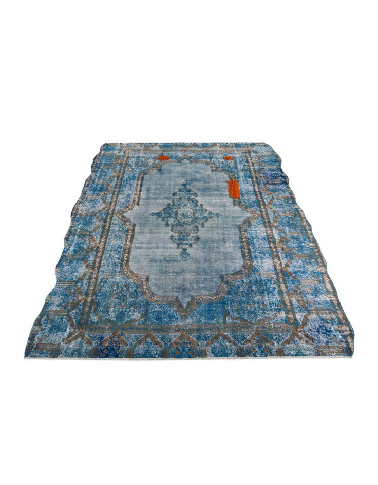 Detail image of 10' x 12' 6  Hand Knotted Ultra Vintage Persian Wool Rug