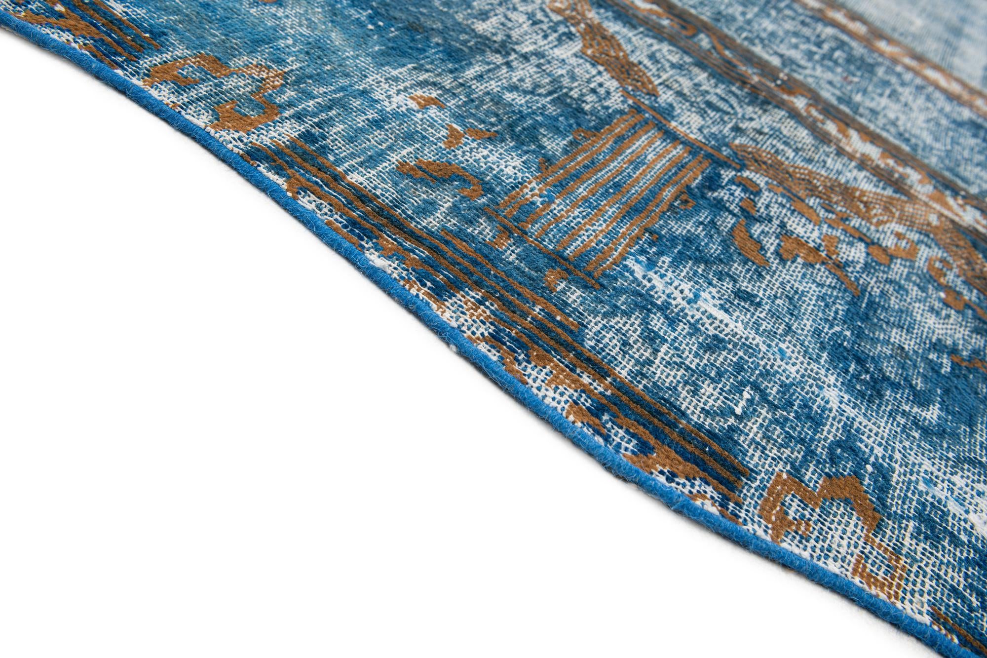 10' x 12' 6 Hand Knotted Ultra Vintage Persian Wool Rug