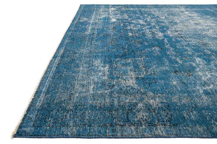 8' 1 x 11' 2 Hand Knotted Ultra Vintage Persian Wool Rug