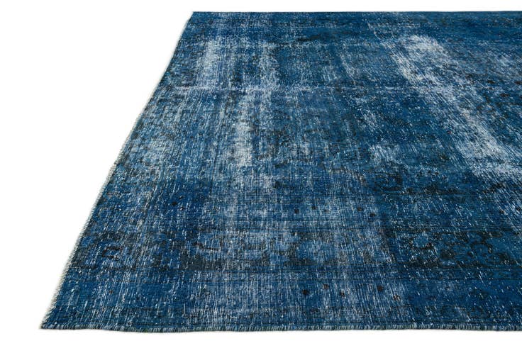 Detail image of 8' 1 x 10' 7 Hand Knotted Ultra Vintage Persian Wool Rug