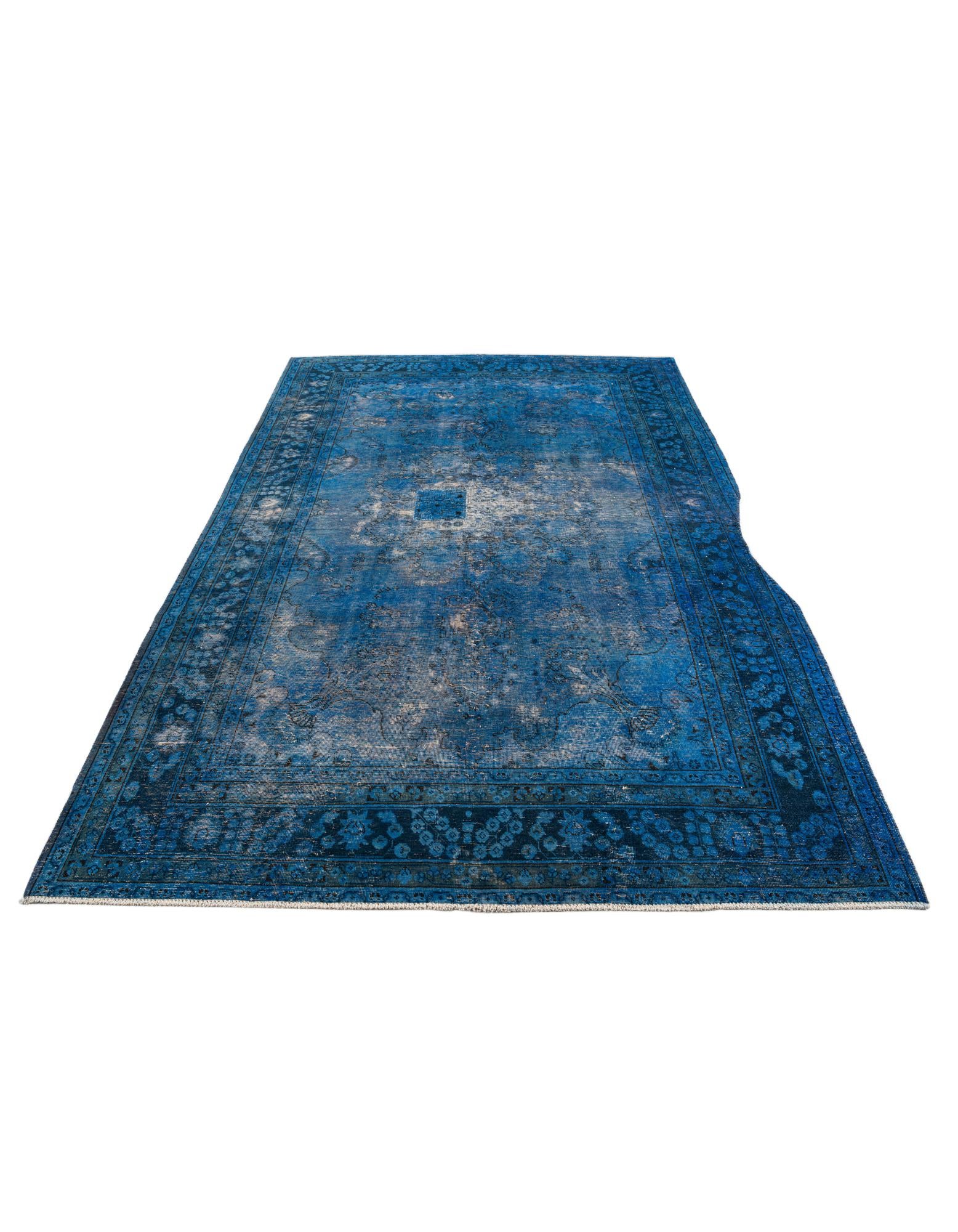 6' 5 x 9' 2 Hand Knotted Ultra Vintage Persian Wool Rug