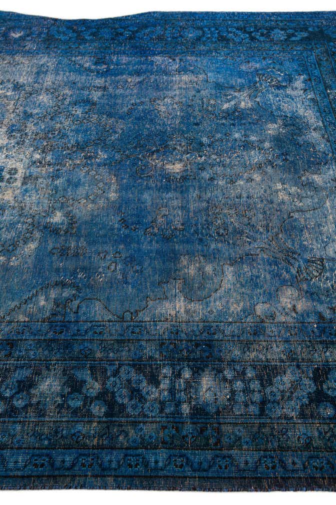 6' 5 x 9' 2 Hand Knotted Ultra Vintage Persian Wool Rug