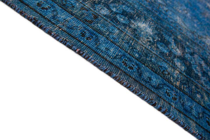 6' 5 x 9' 2 Hand Knotted Ultra Vintage Persian Wool Rug