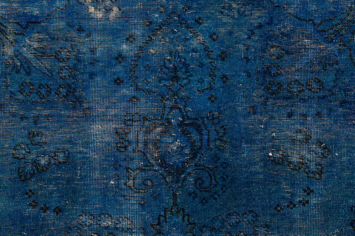 6' 5 x 9' 2 Hand Knotted Ultra Vintage Persian Wool Rug