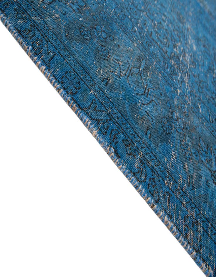 Detail image of 6' 8 x 9' 4  Hand Knotted Ultra Vintage Persian Wool Rug