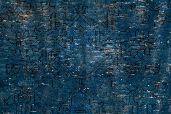 6' 8 x 9' 4 Hand Knotted Ultra Vintage Persian Wool Rug