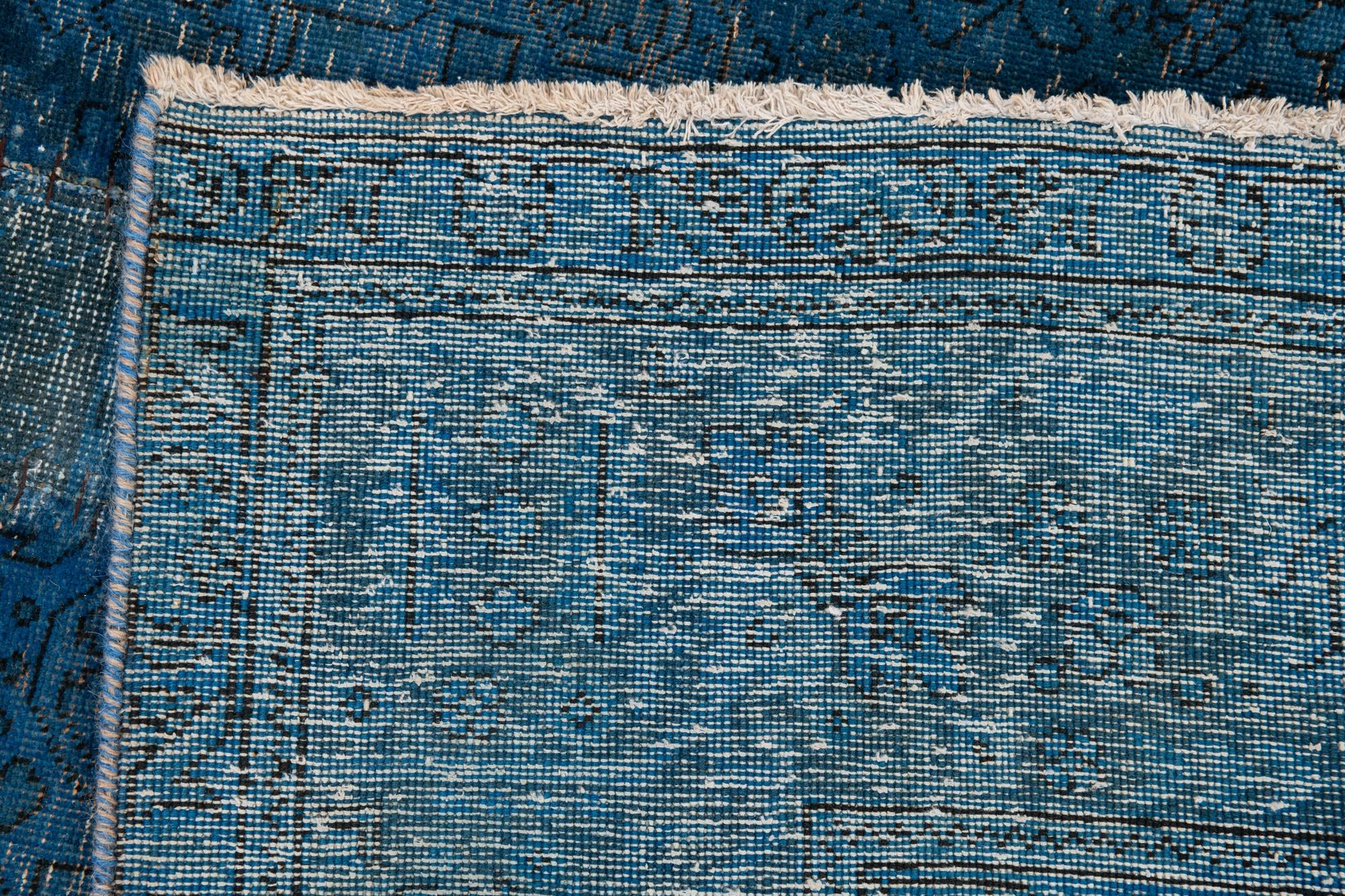 6' 8 x 9' 4 Hand Knotted Ultra Vintage Persian Wool Rug