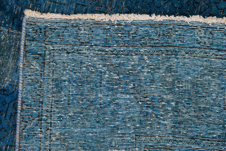 6' 8 x 9' 4 Hand Knotted Ultra Vintage Persian Wool Rug