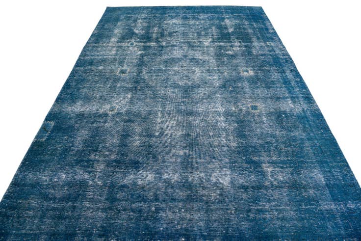 Detail image of 6' 5 x 9' 2 Hand Knotted Ultra Vintage Persian Wool Rug