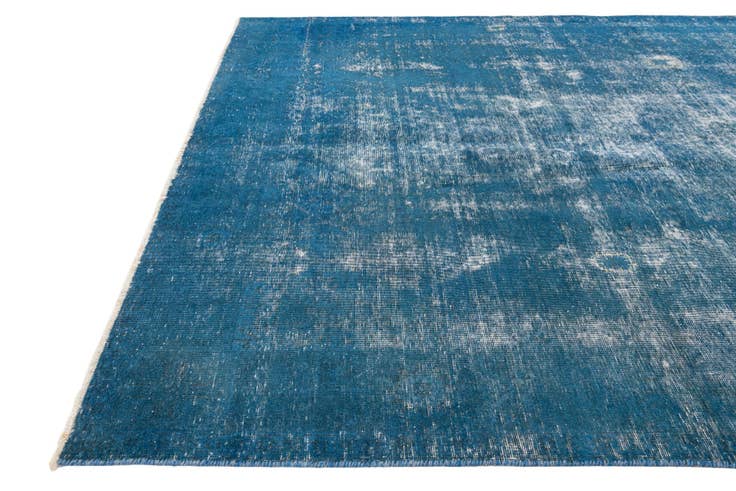 Detail image of 6' 5 x 9' 2 Hand Knotted Ultra Vintage Persian Wool Rug