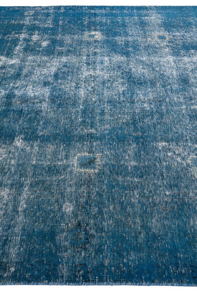 Detail image of 6' 5 x 9' 2 Hand Knotted Ultra Vintage Persian Wool Rug
