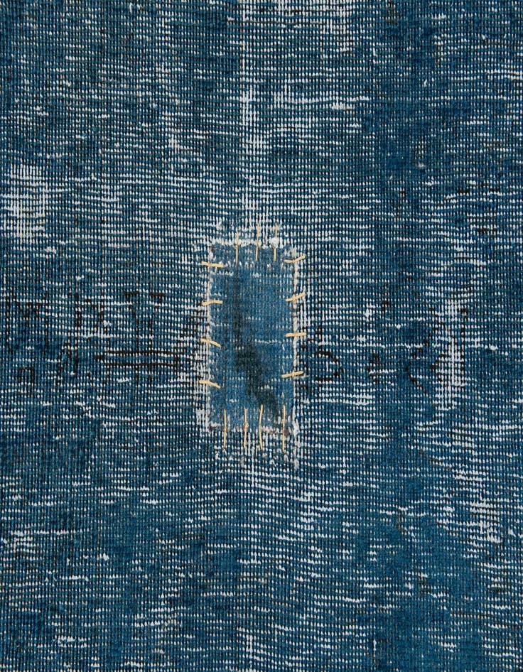 Detail image of 6' 5 x 9' 2  Hand Knotted Ultra Vintage Persian Wool Rug