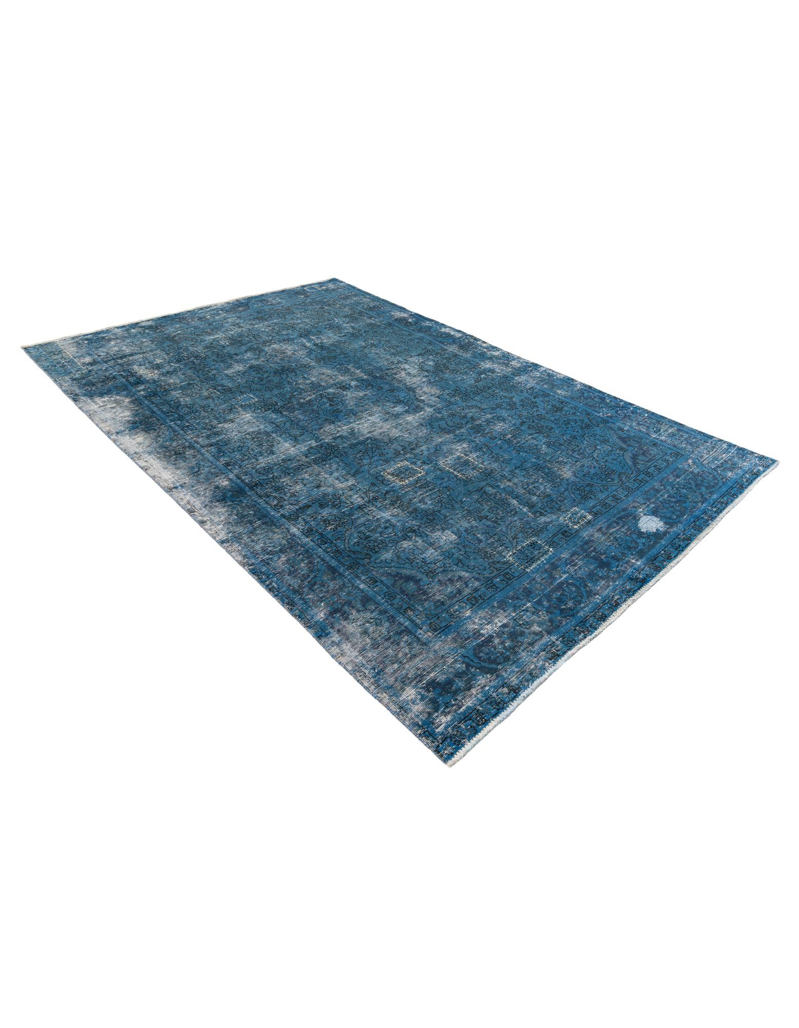 6' 7 x 9' 6 Hand Knotted Ultra Vintage Persian Wool Rug
