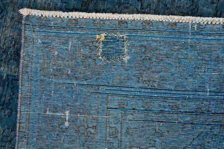 6' 7 x 9' 6 Hand Knotted Ultra Vintage Persian Wool Rug