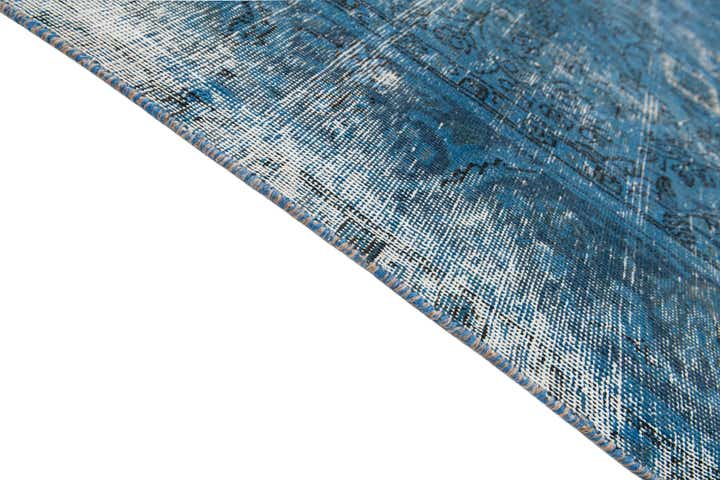 6' 7 x 9' 6 Hand Knotted Ultra Vintage Persian Wool Rug