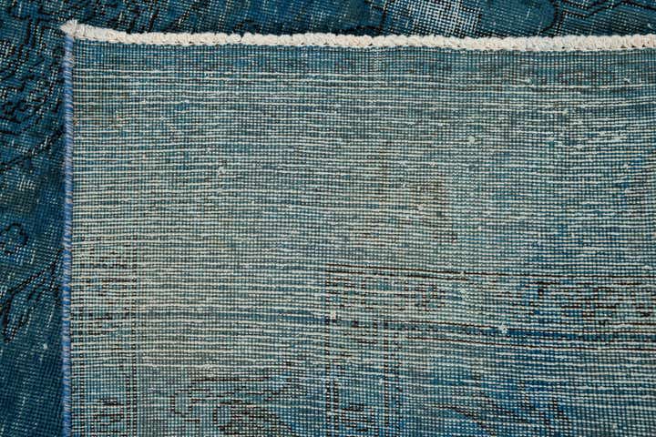 6' 8 x 9' 6 Hand Knotted Ultra Vintage Persian Wool Rug