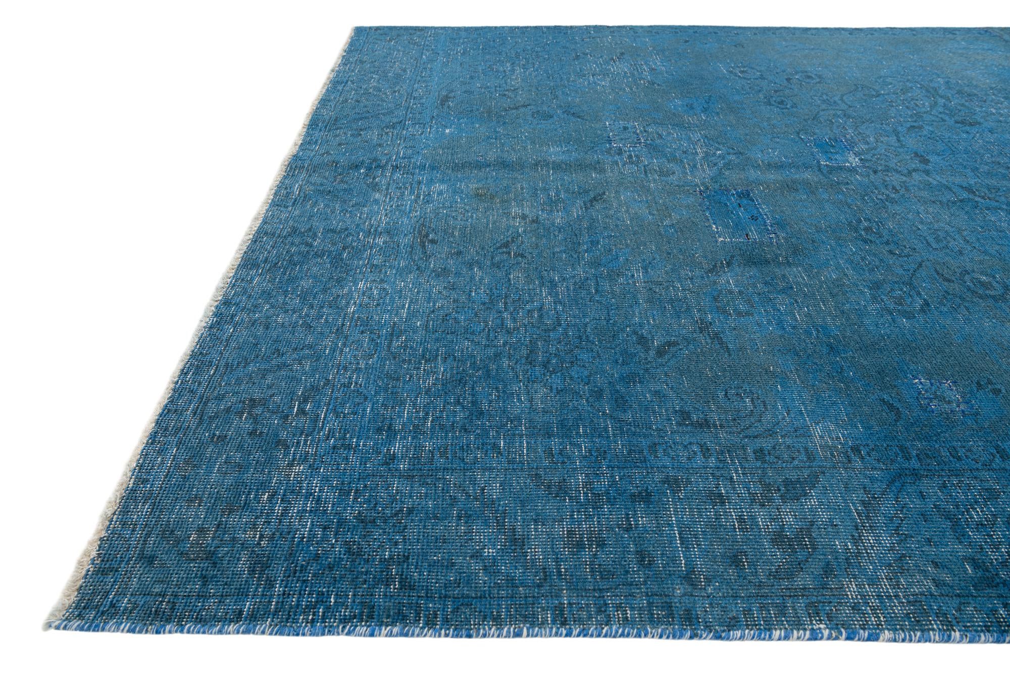 6' x 9' 2 Hand Knotted Ultra Vintage Persian Wool Rug