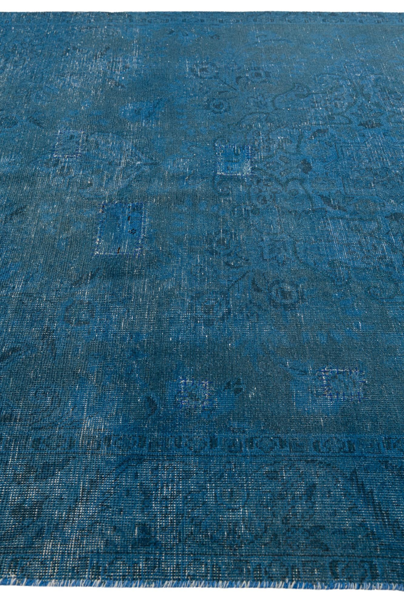 6' x 9' 2 Hand Knotted Ultra Vintage Persian Wool Rug