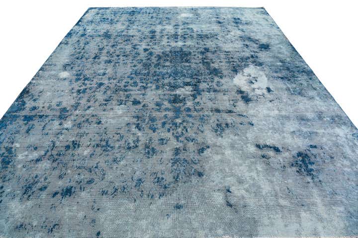 9' 4 x 11' 10 Hand Knotted Ultra Vintage Persian Wool Rug