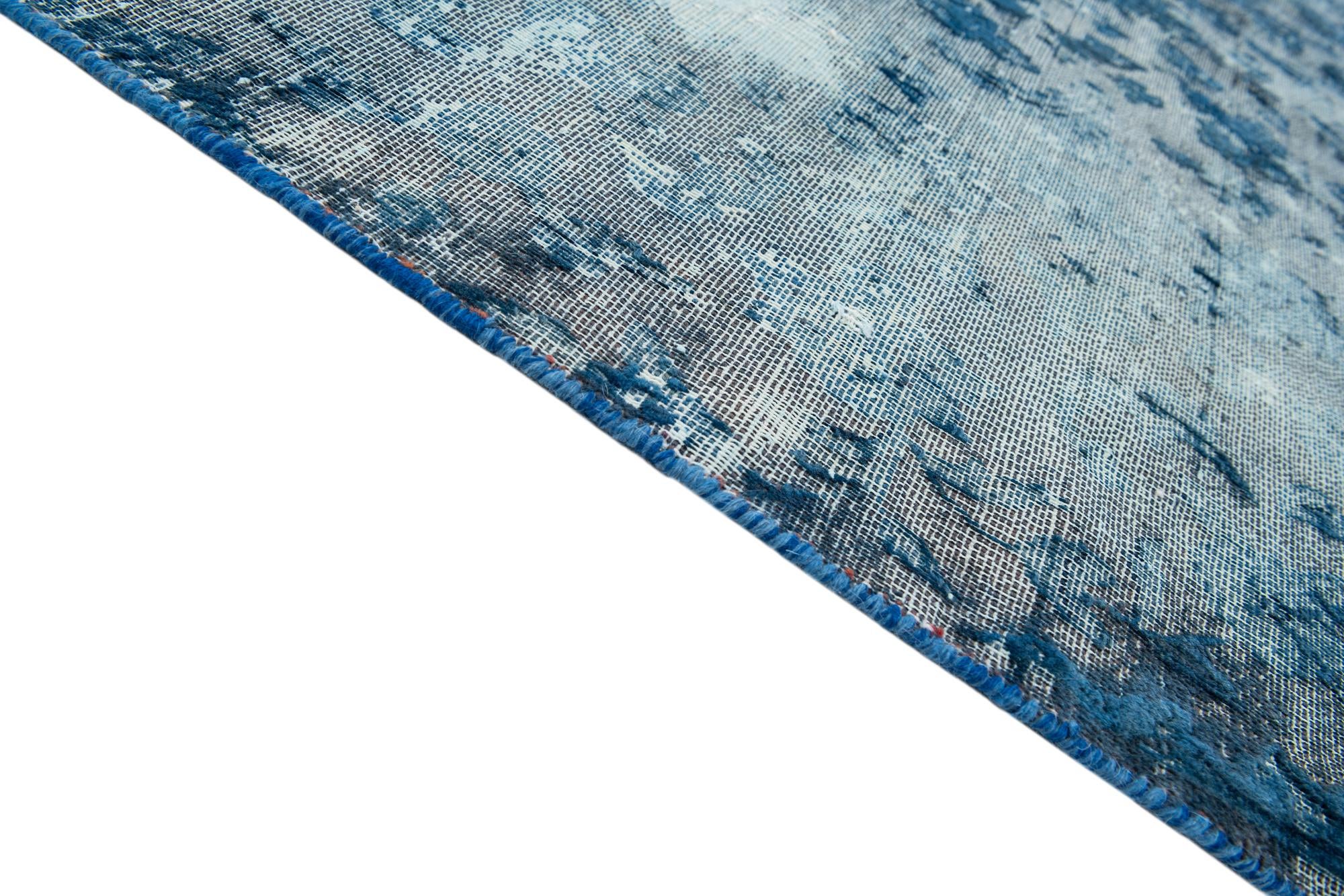 9' 4 x 11' 10 Hand Knotted Ultra Vintage Persian Wool Rug