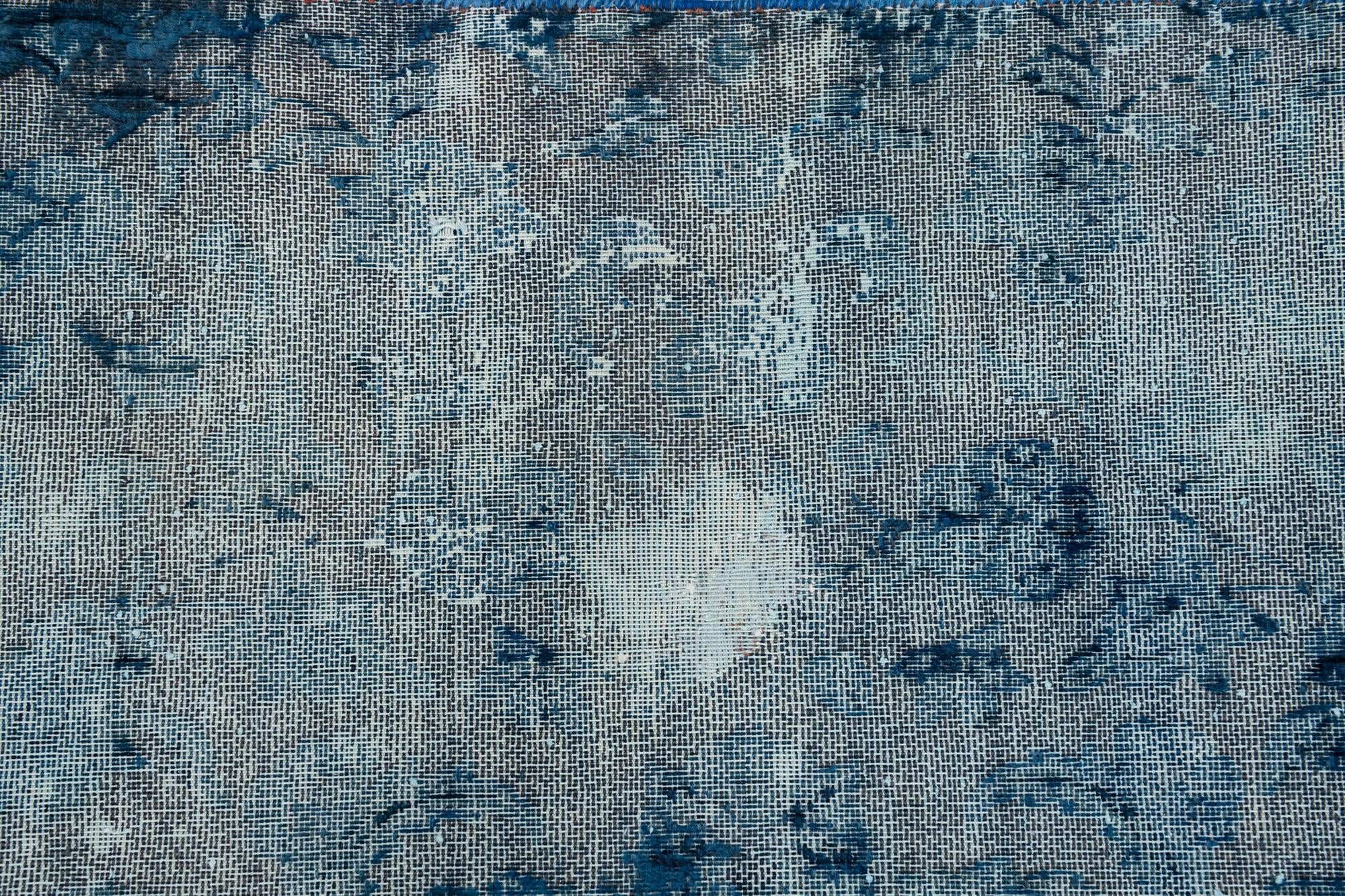 9' 4 x 11' 10 Hand Knotted Ultra Vintage Persian Wool Rug