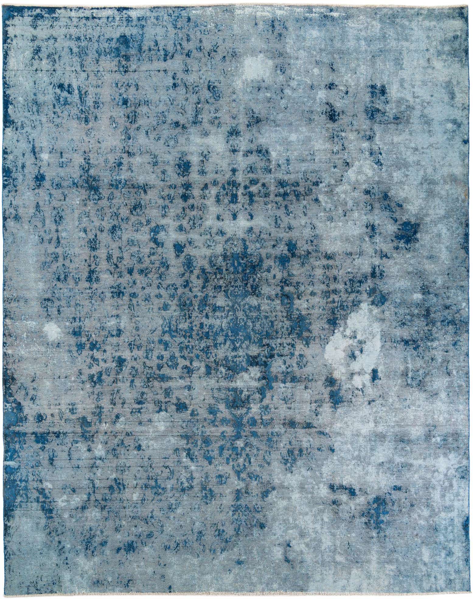 9' 4 x 11' 10 Hand Knotted Ultra Vintage Persian Wool Rug